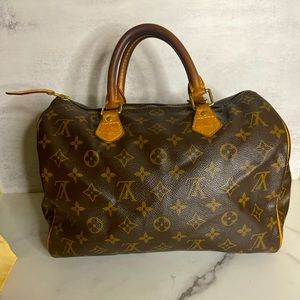 Authentic Louis Vuitton Speedy 25 Handbag